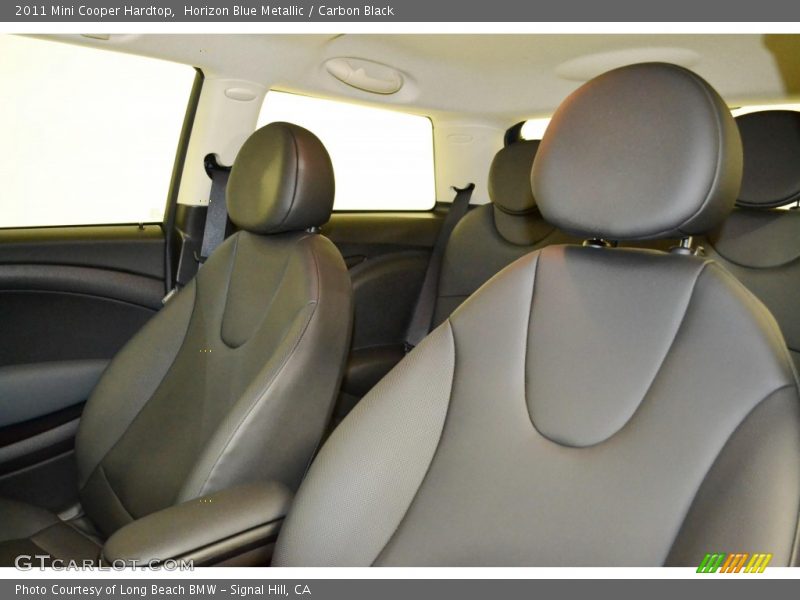 Horizon Blue Metallic / Carbon Black 2011 Mini Cooper Hardtop