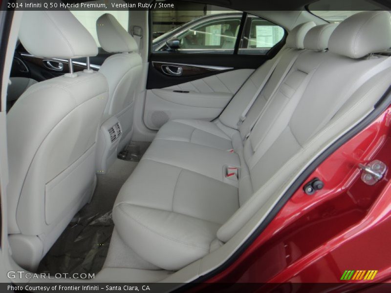 Venetian Ruby / Stone 2014 Infiniti Q 50 Hybrid Premium