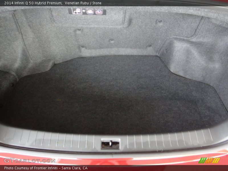 Venetian Ruby / Stone 2014 Infiniti Q 50 Hybrid Premium