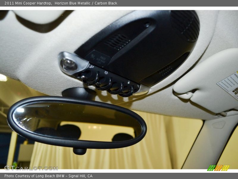 Horizon Blue Metallic / Carbon Black 2011 Mini Cooper Hardtop