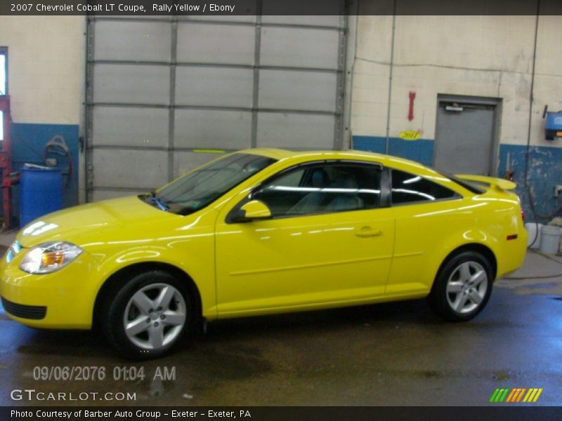 Rally Yellow / Ebony 2007 Chevrolet Cobalt LT Coupe