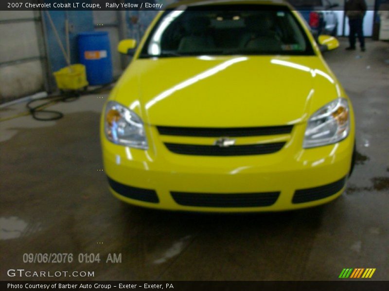 Rally Yellow / Ebony 2007 Chevrolet Cobalt LT Coupe