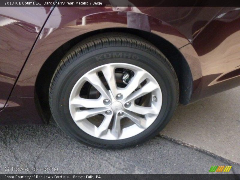 Dark Cherry Pearl Metallic / Beige 2013 Kia Optima LX