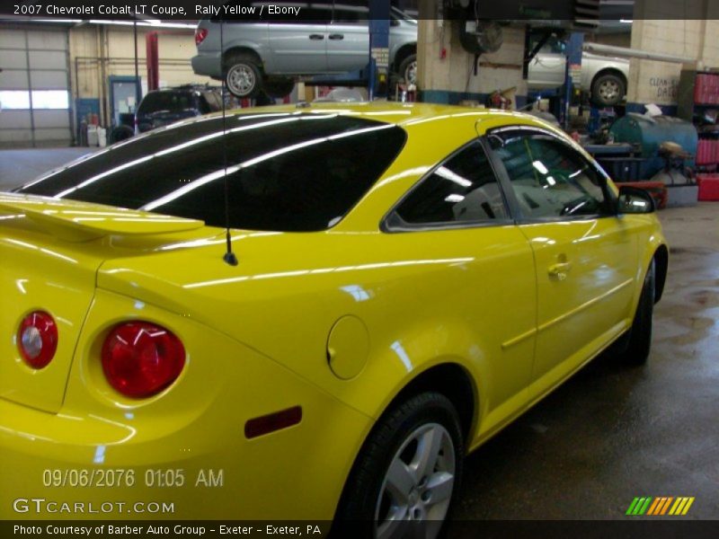 Rally Yellow / Ebony 2007 Chevrolet Cobalt LT Coupe