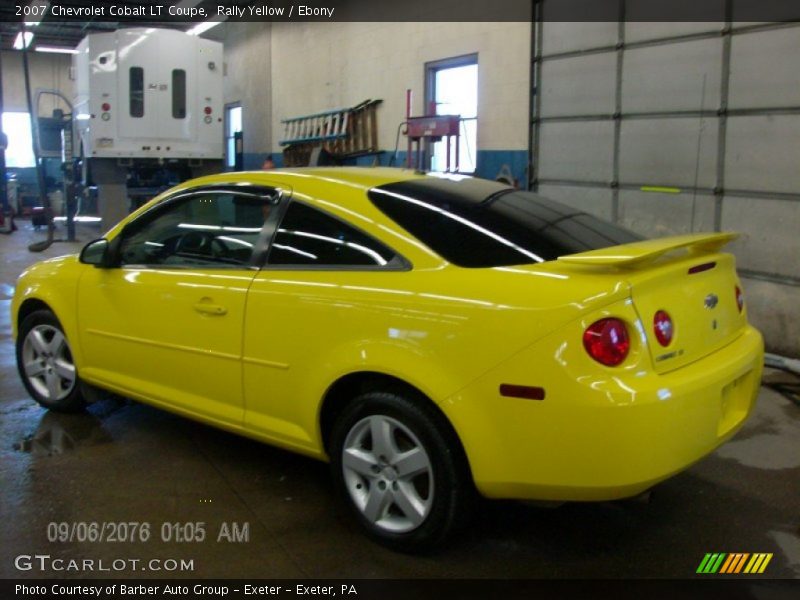 Rally Yellow / Ebony 2007 Chevrolet Cobalt LT Coupe