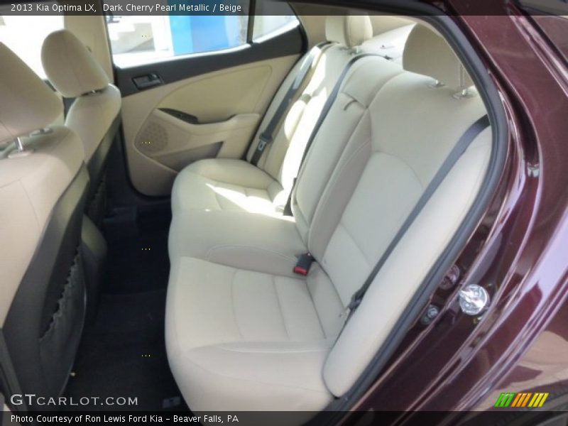 Dark Cherry Pearl Metallic / Beige 2013 Kia Optima LX