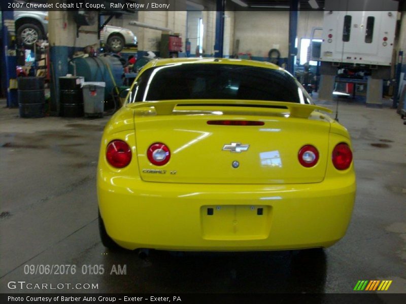 Rally Yellow / Ebony 2007 Chevrolet Cobalt LT Coupe