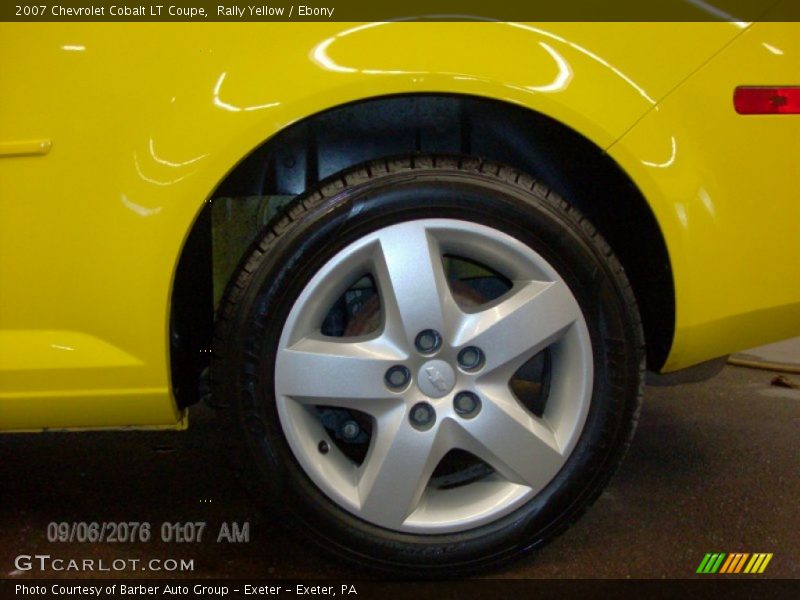 Rally Yellow / Ebony 2007 Chevrolet Cobalt LT Coupe