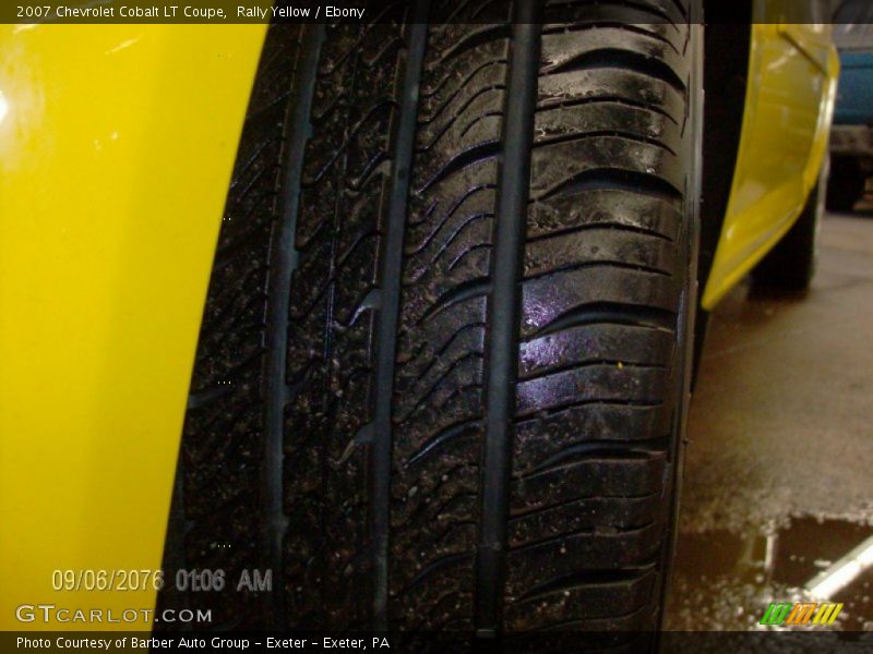 Rally Yellow / Ebony 2007 Chevrolet Cobalt LT Coupe