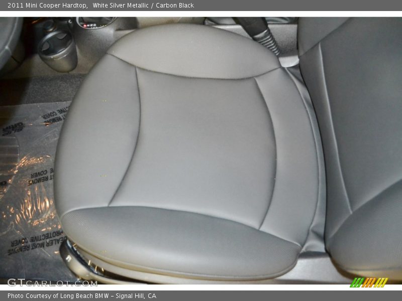 White Silver Metallic / Carbon Black 2011 Mini Cooper Hardtop