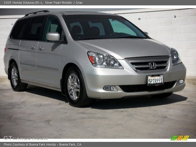 Silver Pearl Metallic / Gray 2005 Honda Odyssey EX-L