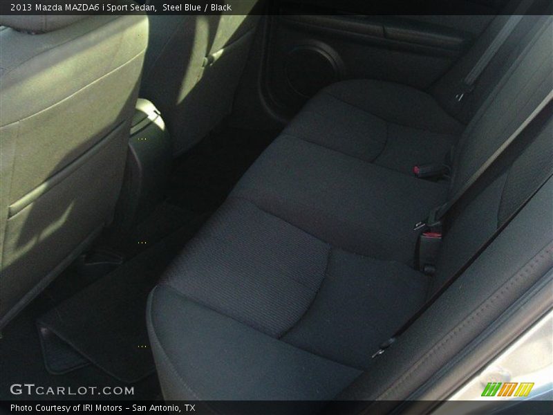 Steel Blue / Black 2013 Mazda MAZDA6 i Sport Sedan
