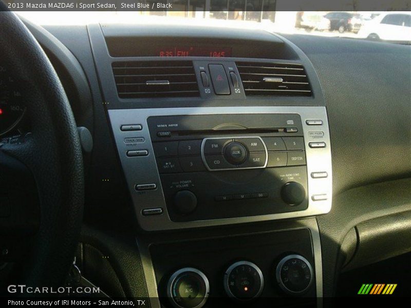 Steel Blue / Black 2013 Mazda MAZDA6 i Sport Sedan