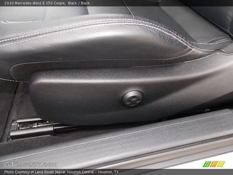 Black / Black 2010 Mercedes-Benz E 350 Coupe