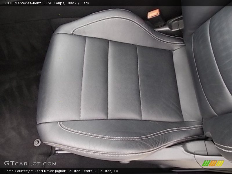 Front Seat of 2010 E 350 Coupe