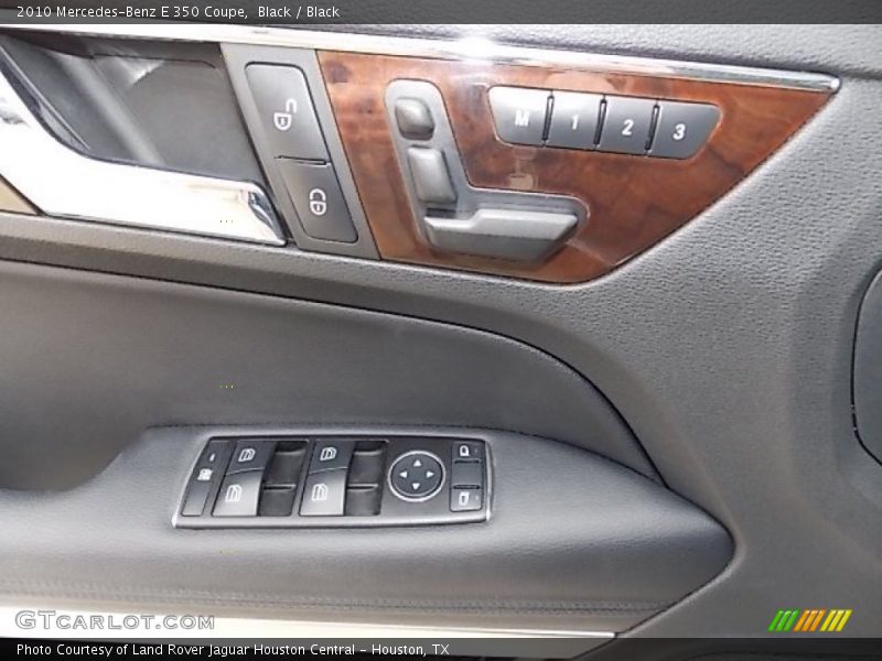 Controls of 2010 E 350 Coupe