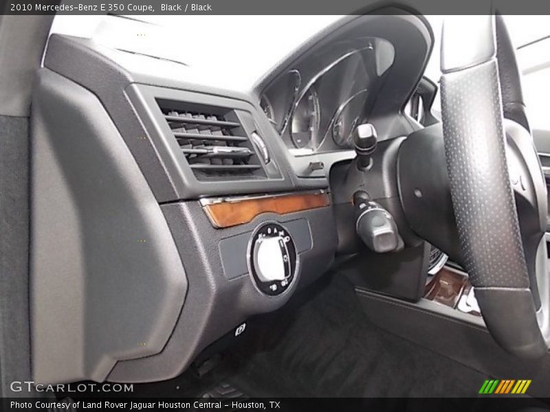 Controls of 2010 E 350 Coupe