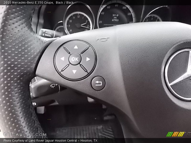 Controls of 2010 E 350 Coupe