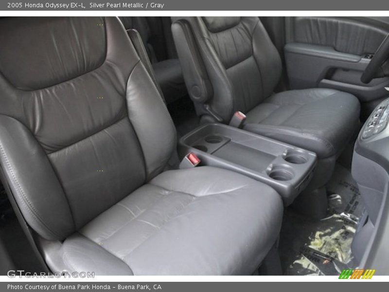 Silver Pearl Metallic / Gray 2005 Honda Odyssey EX-L