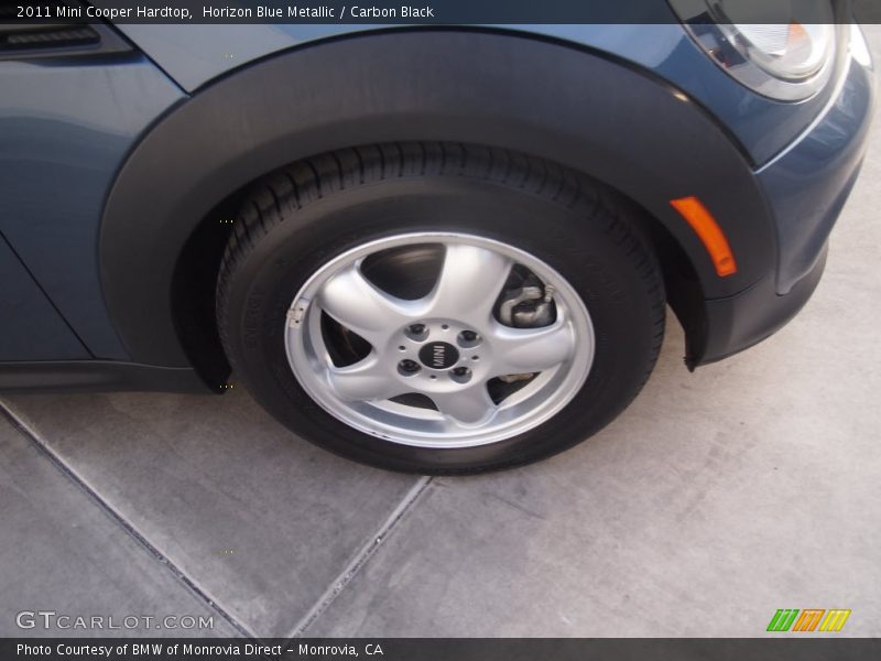 Horizon Blue Metallic / Carbon Black 2011 Mini Cooper Hardtop