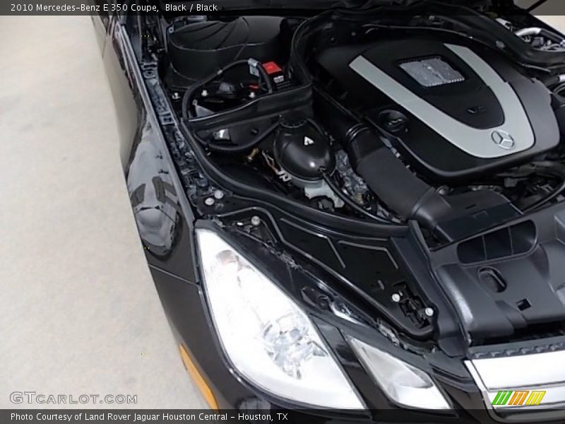 Black / Black 2010 Mercedes-Benz E 350 Coupe