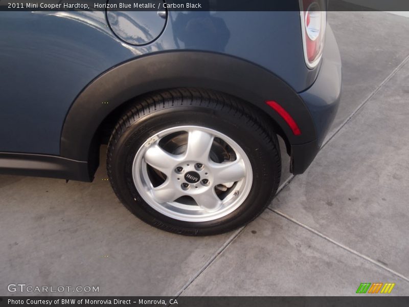 Horizon Blue Metallic / Carbon Black 2011 Mini Cooper Hardtop