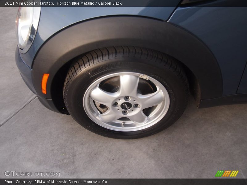 Horizon Blue Metallic / Carbon Black 2011 Mini Cooper Hardtop