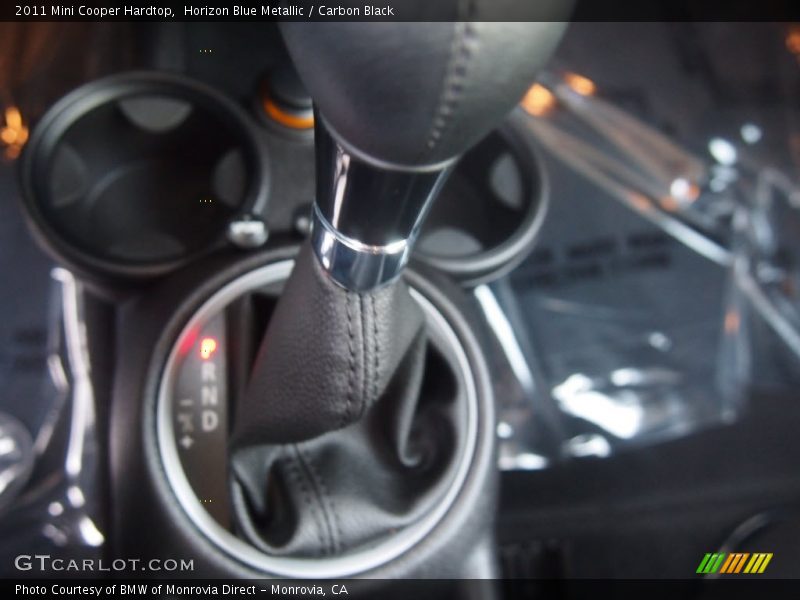 Horizon Blue Metallic / Carbon Black 2011 Mini Cooper Hardtop