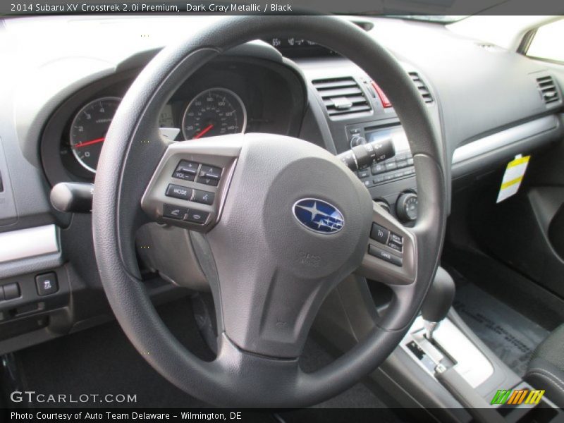 Dark Gray Metallic / Black 2014 Subaru XV Crosstrek 2.0i Premium