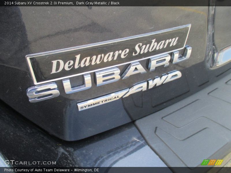 Dark Gray Metallic / Black 2014 Subaru XV Crosstrek 2.0i Premium
