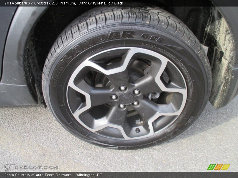 Dark Gray Metallic / Black 2014 Subaru XV Crosstrek 2.0i Premium