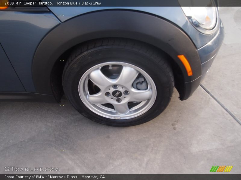 Horizon Blue / Black/Grey 2009 Mini Cooper Hardtop