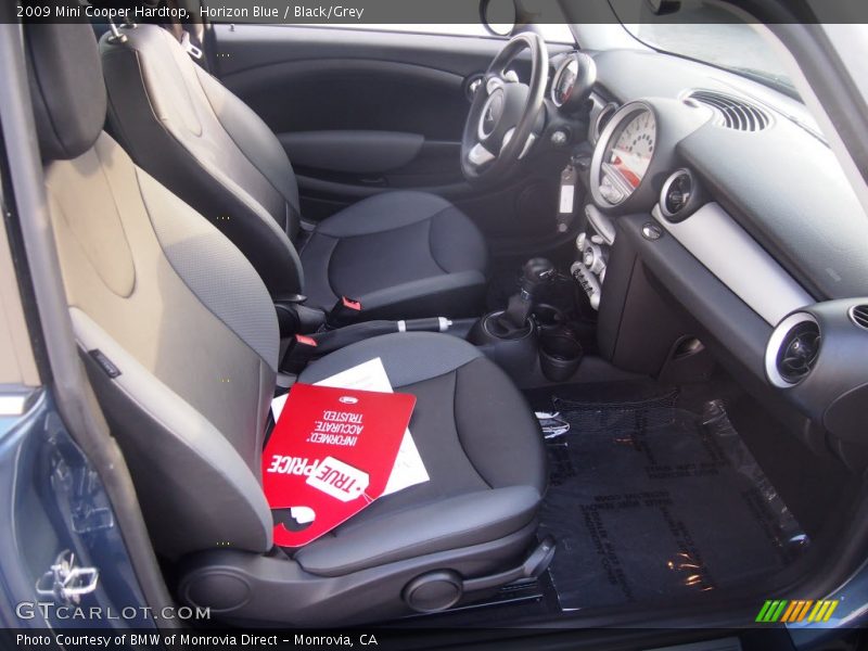 Horizon Blue / Black/Grey 2009 Mini Cooper Hardtop