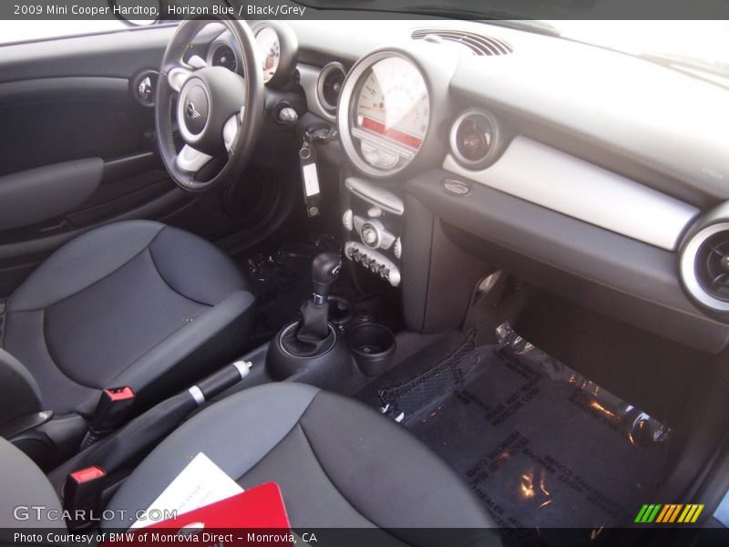 Horizon Blue / Black/Grey 2009 Mini Cooper Hardtop
