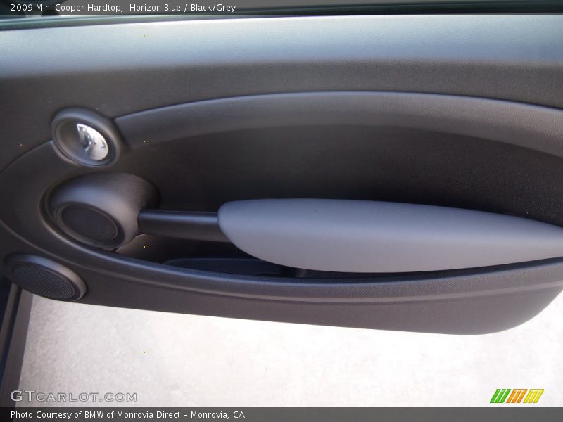 Horizon Blue / Black/Grey 2009 Mini Cooper Hardtop