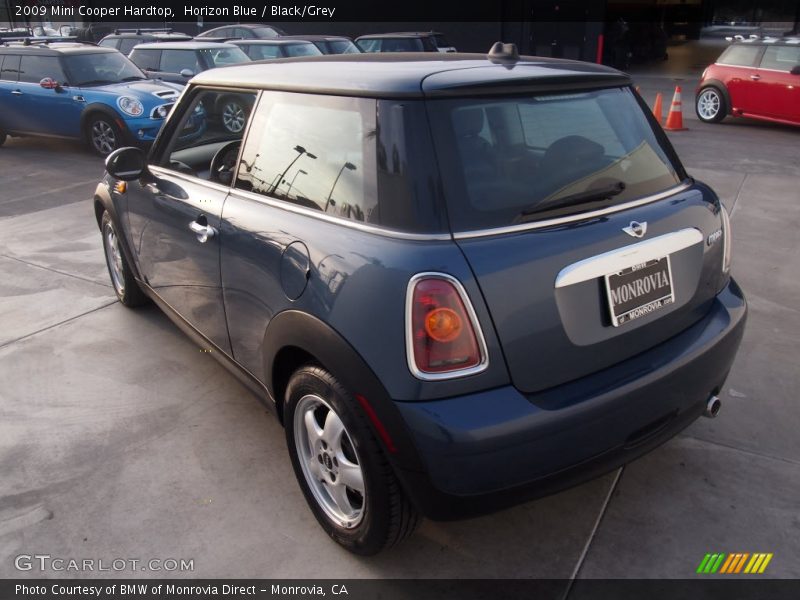 Horizon Blue / Black/Grey 2009 Mini Cooper Hardtop