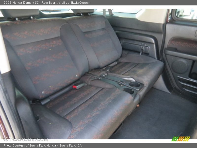 Root Beer Metallic / Black/Copper 2008 Honda Element SC