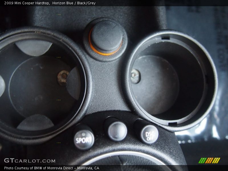 Horizon Blue / Black/Grey 2009 Mini Cooper Hardtop
