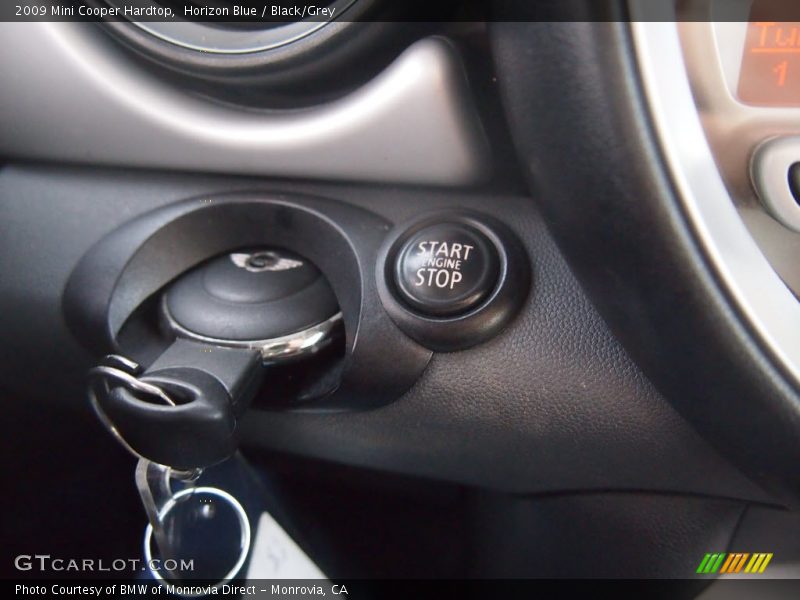 Horizon Blue / Black/Grey 2009 Mini Cooper Hardtop