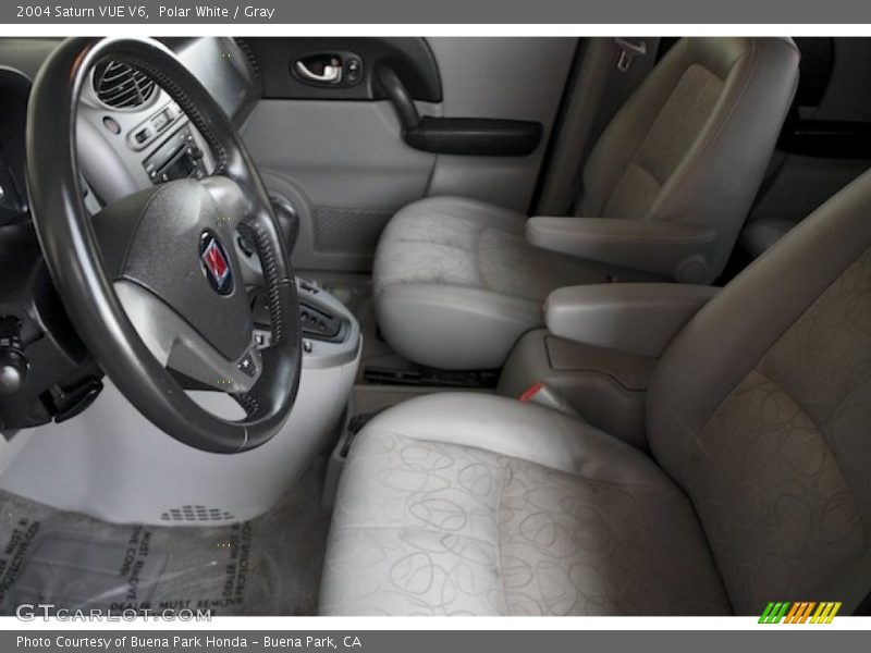 Polar White / Gray 2004 Saturn VUE V6