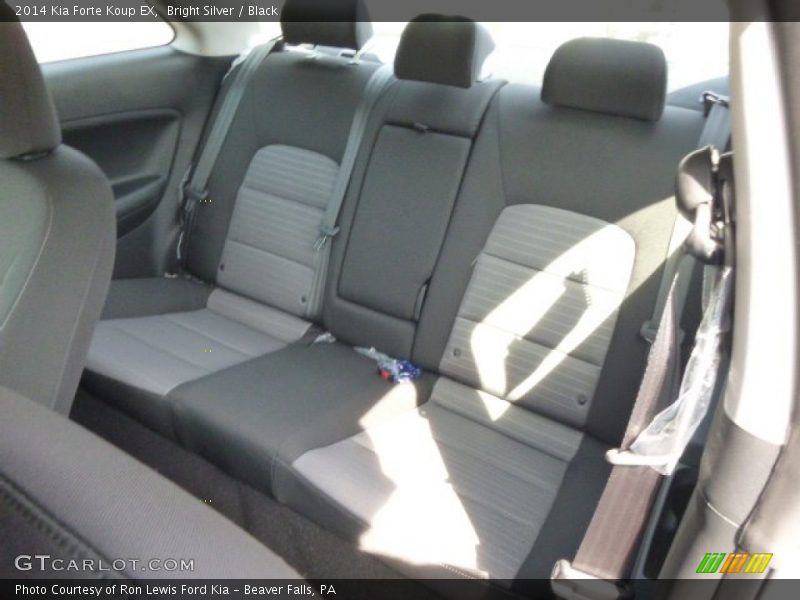 Bright Silver / Black 2014 Kia Forte Koup EX