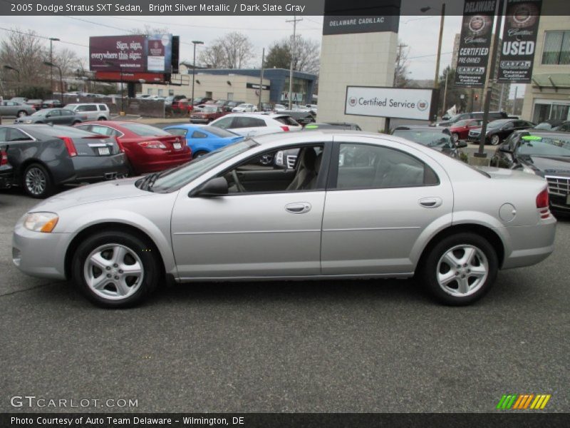 Bright Silver Metallic / Dark Slate Gray 2005 Dodge Stratus SXT Sedan