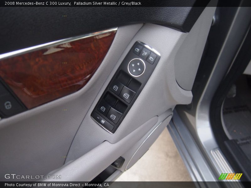 Palladium Silver Metallic / Grey/Black 2008 Mercedes-Benz C 300 Luxury