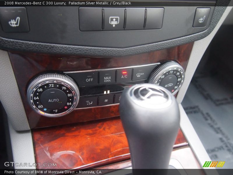 Palladium Silver Metallic / Grey/Black 2008 Mercedes-Benz C 300 Luxury