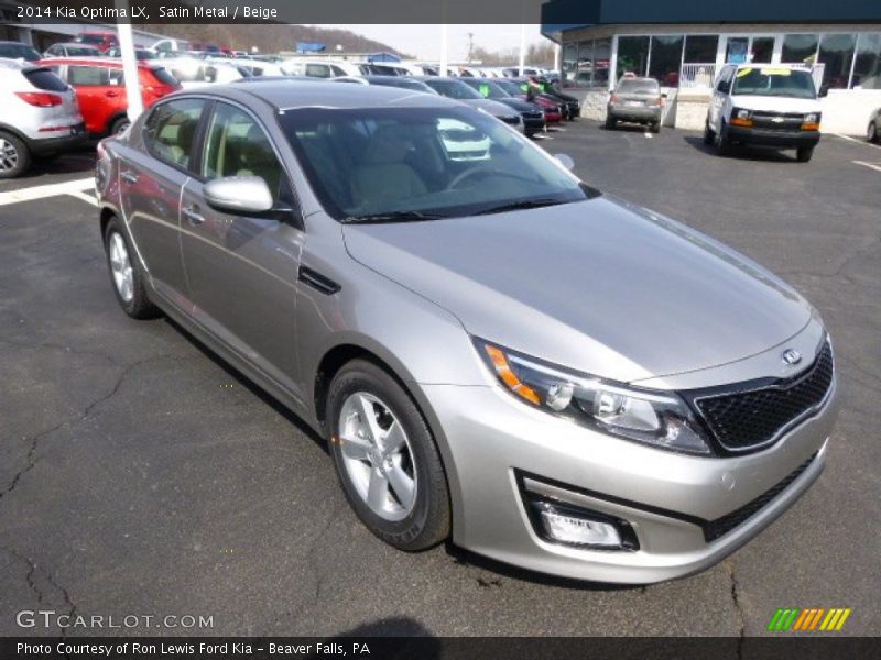 Satin Metal / Beige 2014 Kia Optima LX