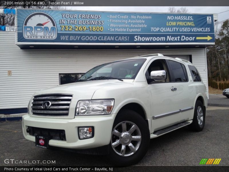 Tuscan Pearl / Willow 2006 Infiniti QX 56 4WD