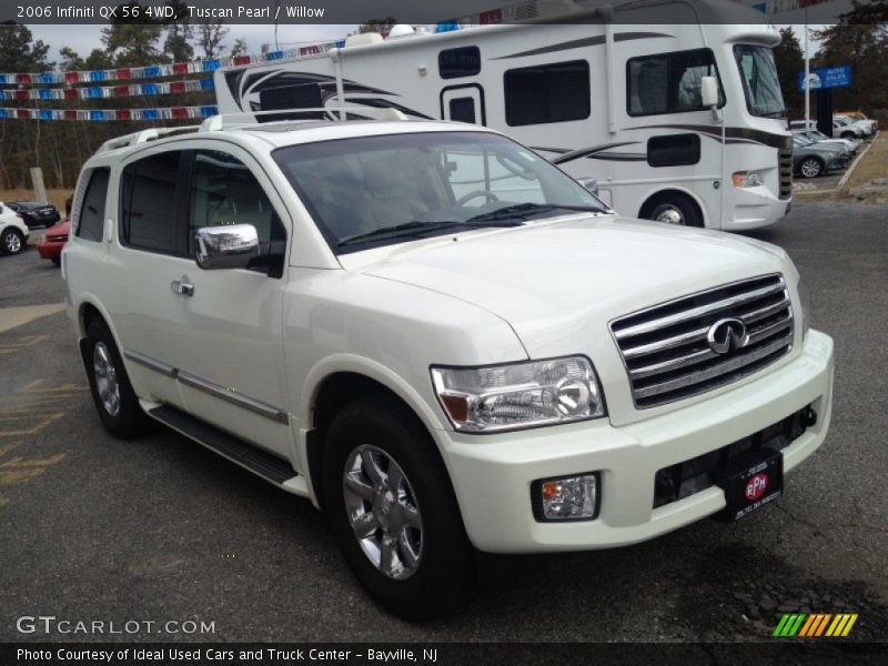 Tuscan Pearl / Willow 2006 Infiniti QX 56 4WD