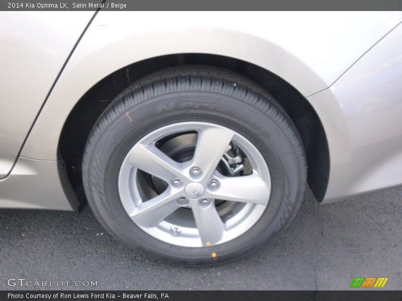 Satin Metal / Beige 2014 Kia Optima LX