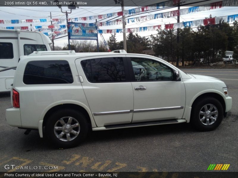 Tuscan Pearl / Willow 2006 Infiniti QX 56 4WD