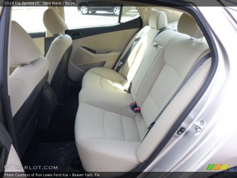 Satin Metal / Beige 2014 Kia Optima LX